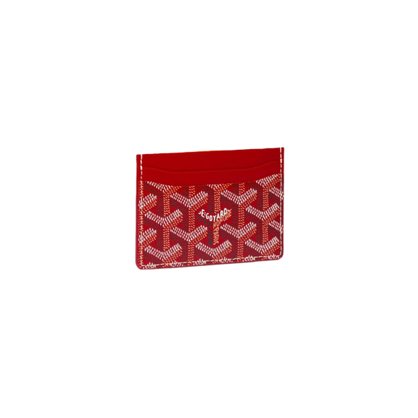Goyard Saint Sulpice Red Card Holder McKickz