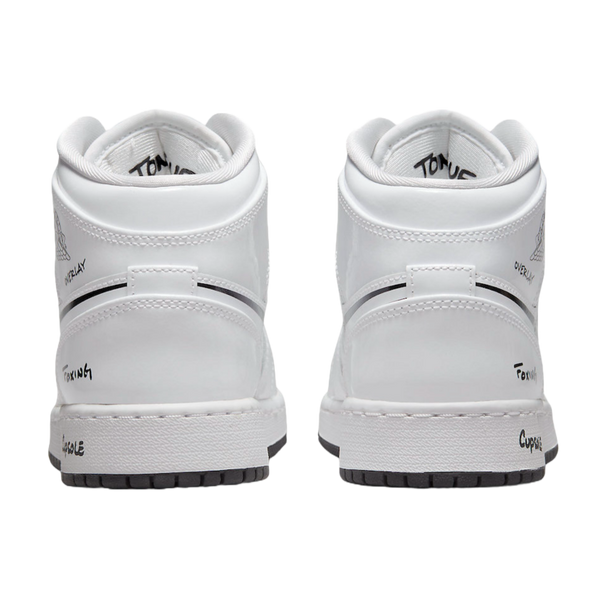 Nike air jordan 1 retro 2024 mid white