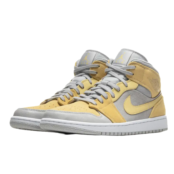 Air Jordan 1 Mid Textured Yellow DA4666 001 McKickz