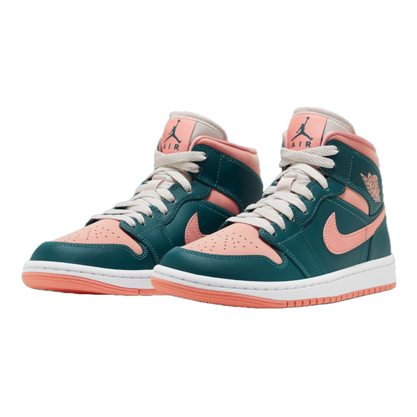 Air Jordan 1 Mid Wmns Dark Teal Green BQ6472 308 McKickz