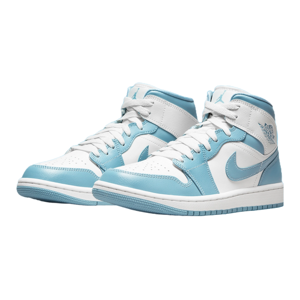 Air Jordan 1 Mid Wmns White 'University Blue' | BQ6472-141 | McKickz