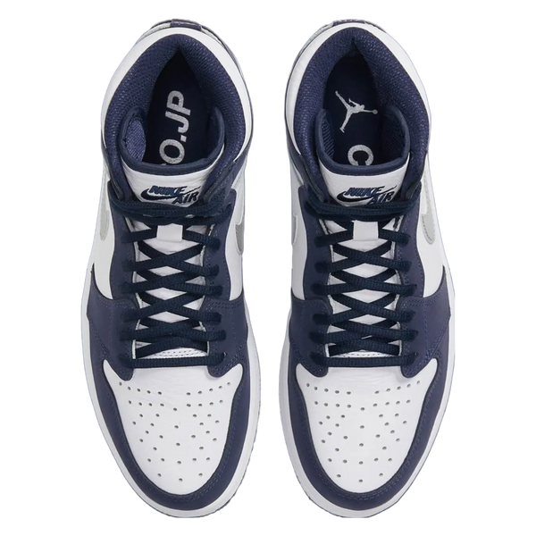 Nike air jordan 1 navy blue hotsell