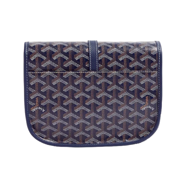 Blue top goyard belt