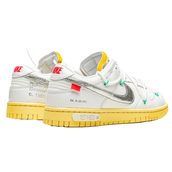 OFF-WHITE × NIKE DUNK LOW 1 OF 50 "20"スニーカー