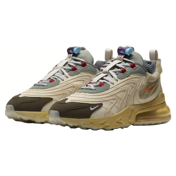 Travis scott x 'air max shop 270 react light cream/dark hazel-mica green-starfish