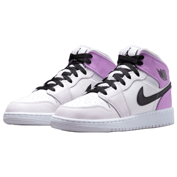 Air Jordan 1 Mid GS 'Barely Grape'