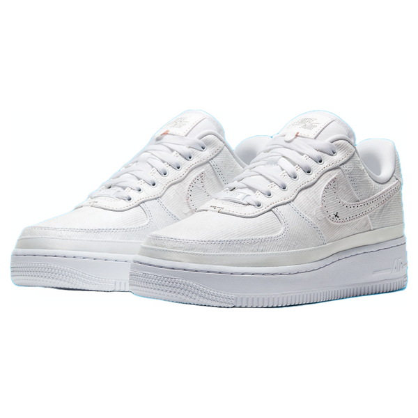 Air force 1 sales red swoosh women's