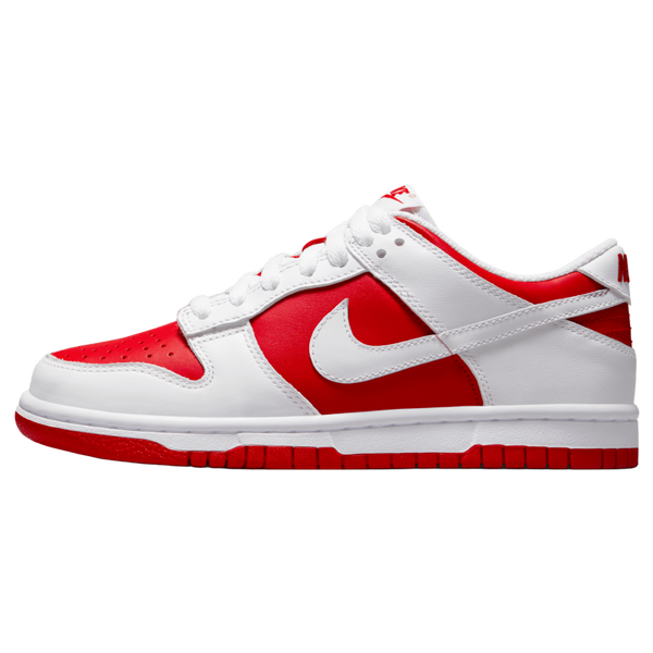 Nike dunk red deals white