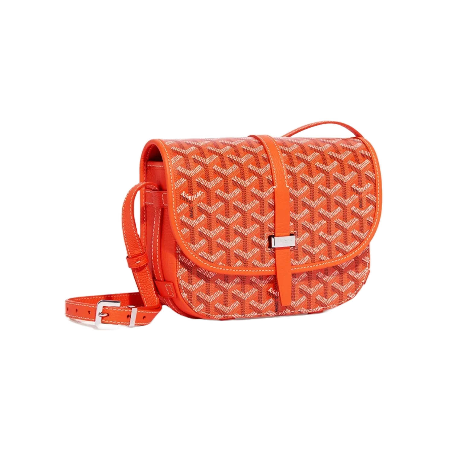 Goyard Goyardine Belvedere II Orange PM Messenger Bag