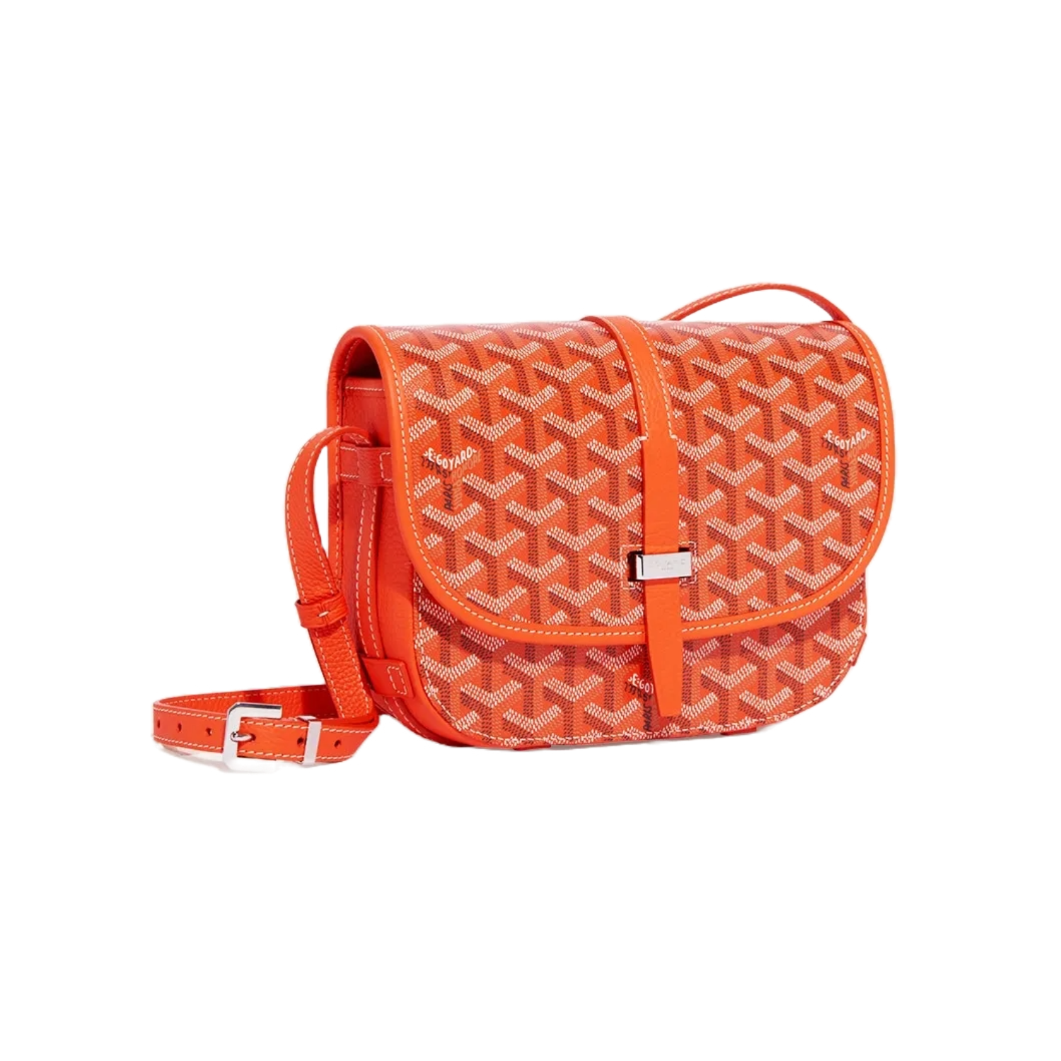 Goyard Goyardine Belvedere II Orange PM Messenger Bag, BELVE2PMLTY07CL07P