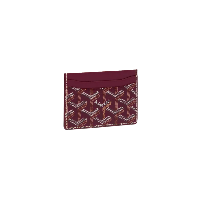 Goyard Saint Sulpice Burgundy Card Holder McKickz