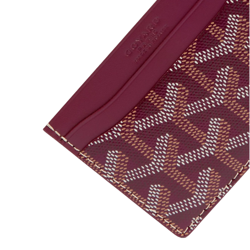 Goyard-Saint-Sulpice-Burgundy-Card-Holder-McKickz-Side-01-1