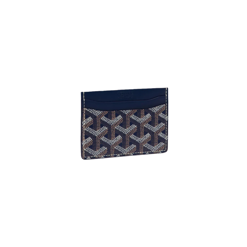 Goyard Saint Sulpice Navy Blue Card Holder McKickz