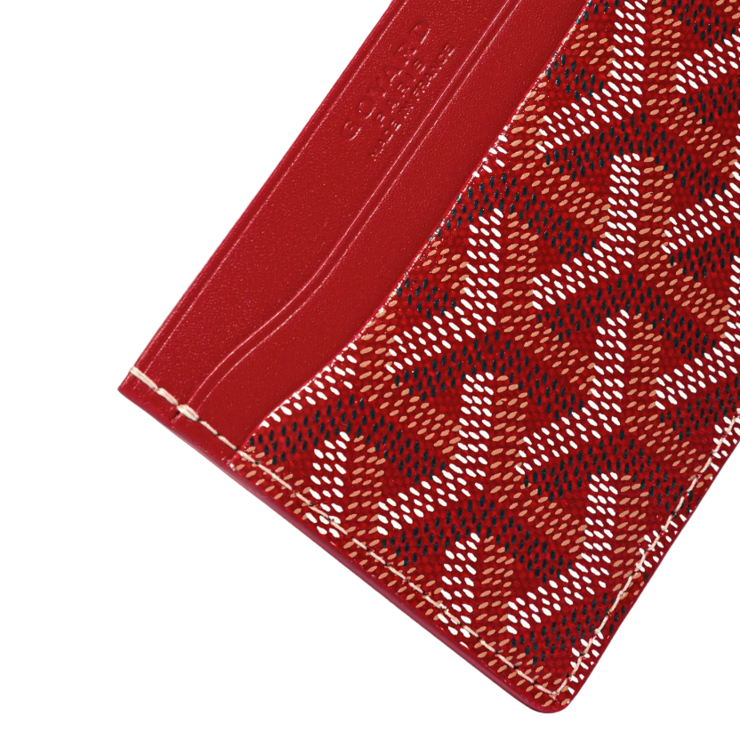 Goyard Saint Sulpice Red Card Holder McKickz