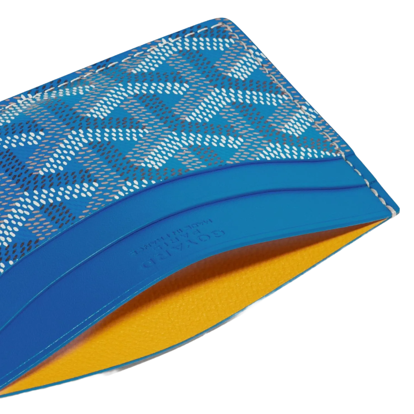Goyard card holder sales size