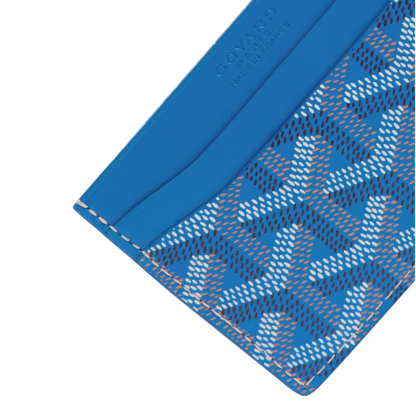 Goyard Saint Sulpice Sky Blue Card Holder - McKickz