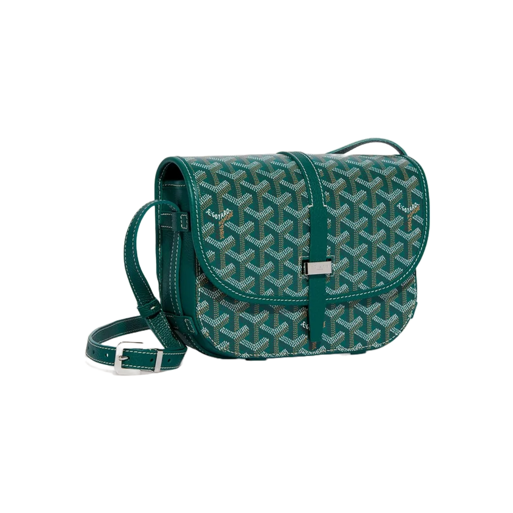 Goyard crossbody bag green hotsell