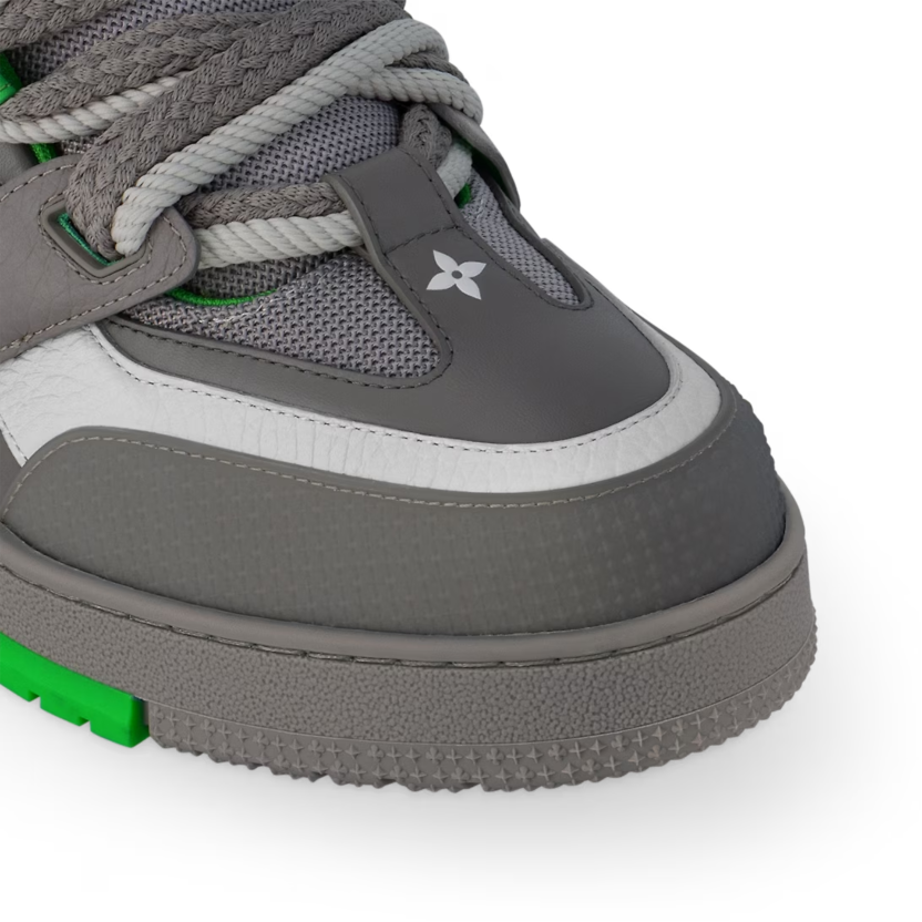 Louis Vuitton LV Skate Trainers Sneakers 'Grey Green', UK 6 | EU 40 | US 7