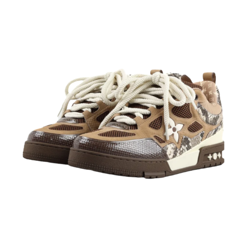 Louis vuitton 2025 snakeskin shoes