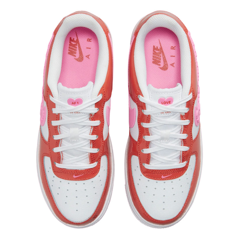 Pink nike air force 1s online