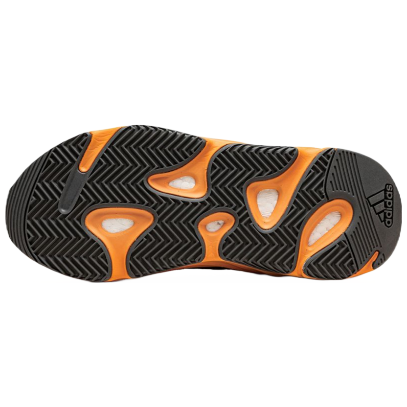 Orange yeezy 700 on sale