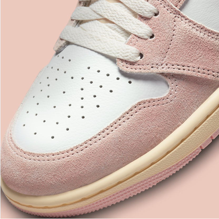 Pink jordan 1 high online