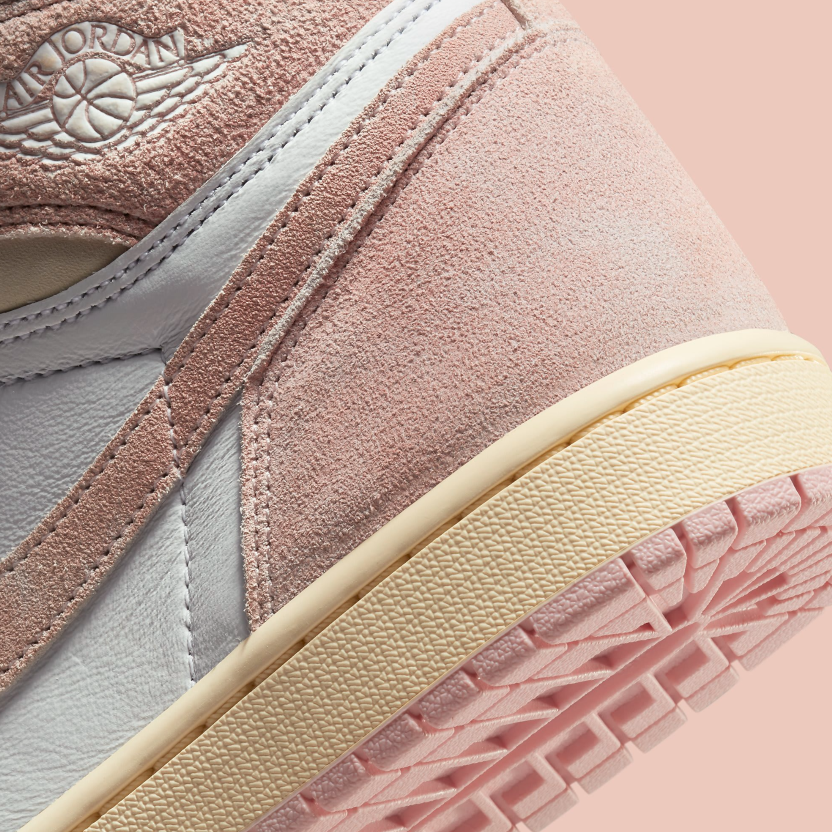 Pink jordan 1 retro sales