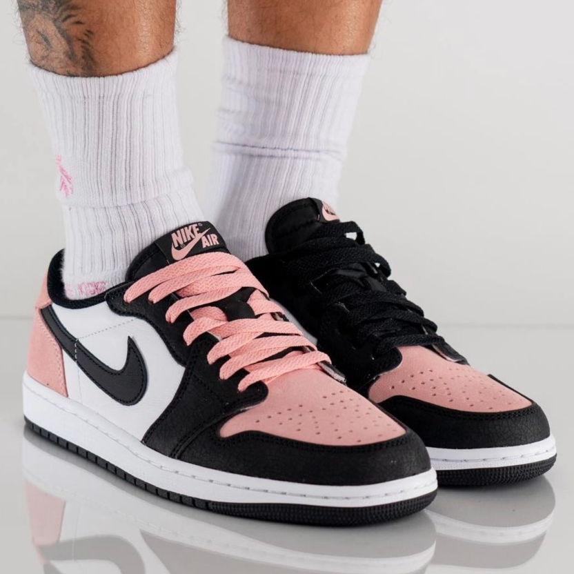 Air Jordan 1 Low Bleached Coral CZ0790 061 McKickz