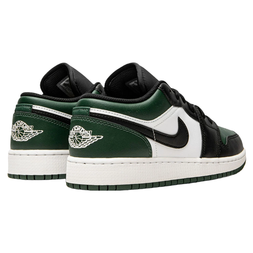 Jordan 1 mid discount green toe gs