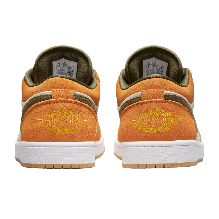 Orange jordan 1 low online