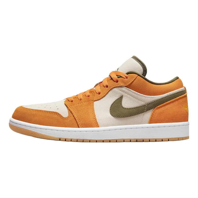 Orange low 2025 top jordans