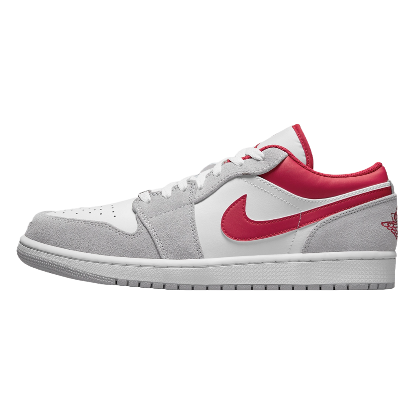 Red white and grey jordans Clearance