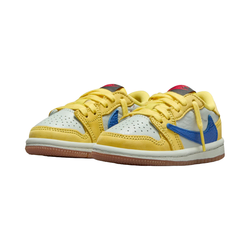 TD) Air Jordan 1 Retro Low OG SP x Travis Scott 'Canary
