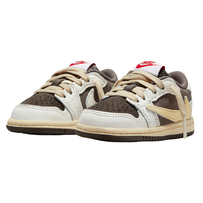スニーカー Travis Scott Nike TD Air Jordan 1 Low 15 Air Jordan 1 Low x Travis Scott TD 'Reverse Mocha' | DO5441-162