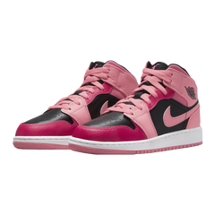 jordan 1 mid coral chalk gs