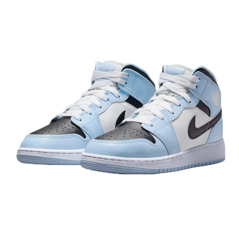 Air Jordan 1 Mid GS Ice Blue 555112 401 McKickz
