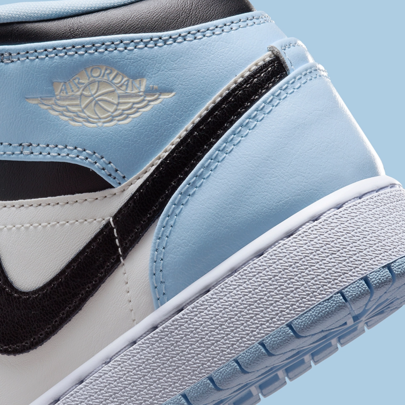 Air Jordan 1 Mid GS Ice Blue 555112 401 McKickz