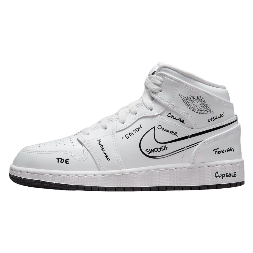 Off white jordan 1 2025 mid