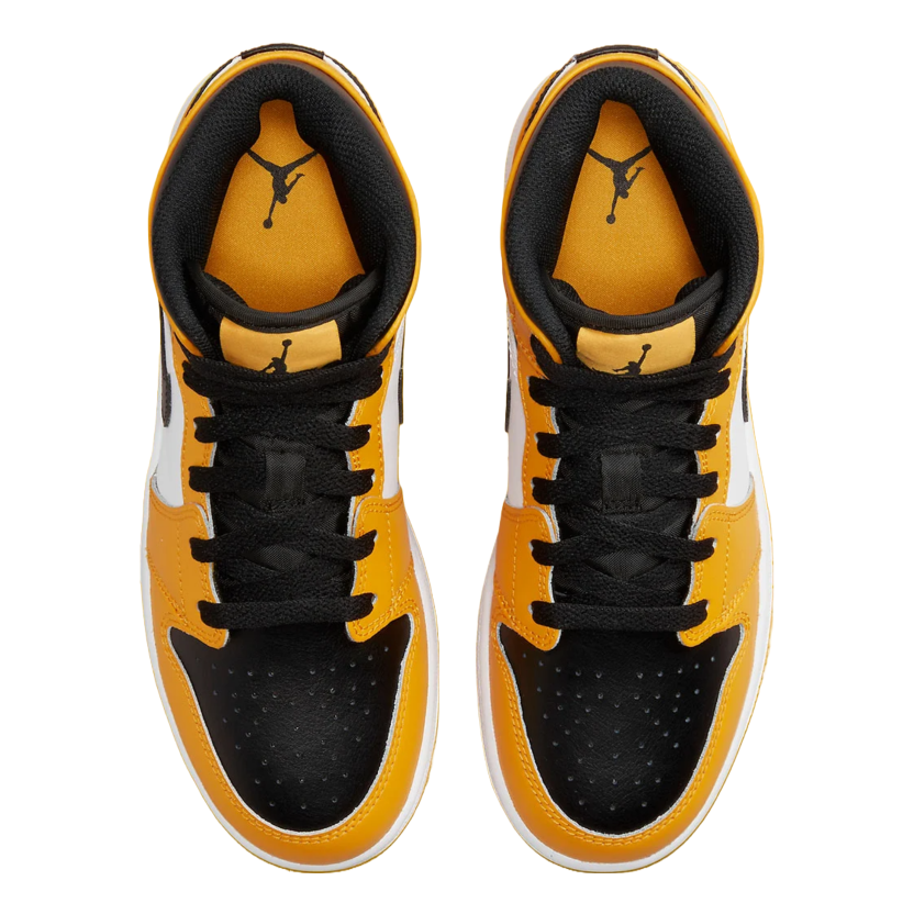 Air jordan 1 mid online orange peel