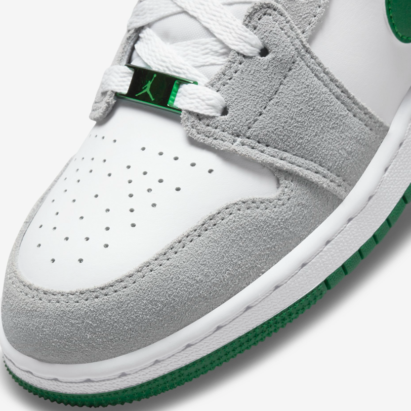 Air Jordan 1 Mid SE GS Pine Green Grey DC7248 103 McKickz