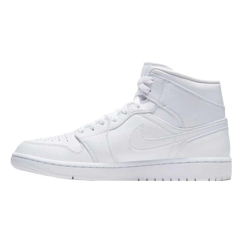 Air Jordan 1 Mid GS Triple White 554725 130 McKickz