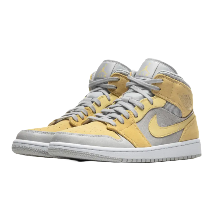 Jordan air hot sale 1 mid yellow