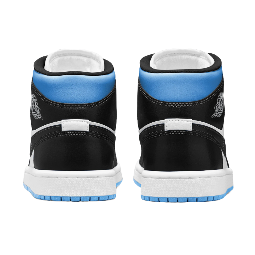 Air Jordan 1 Mid Wmns Royal Black Blue BQ6472 102 McKickz