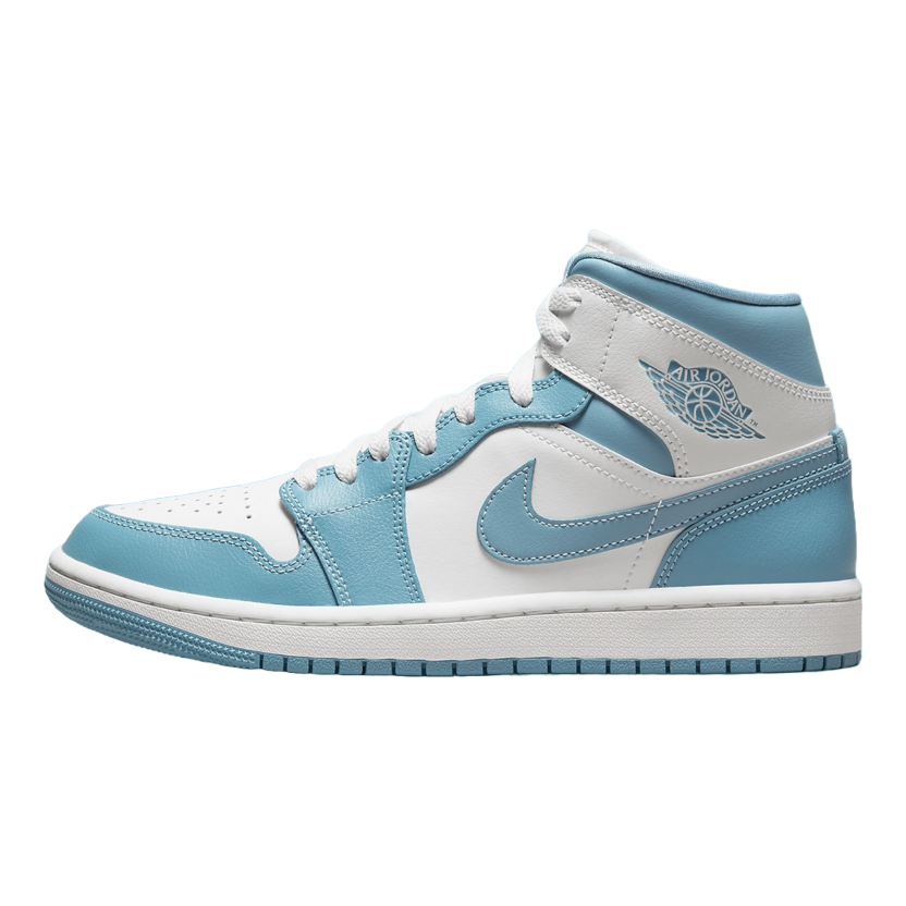 Air Jordan 1 Mid Wmns White University Blue BQ6472 141 McKickz
