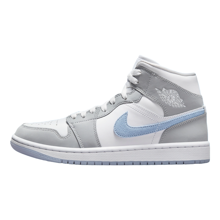 Air Jordan 1 Mid Wmns White Wolf Grey BQ6472 105 McKickz
