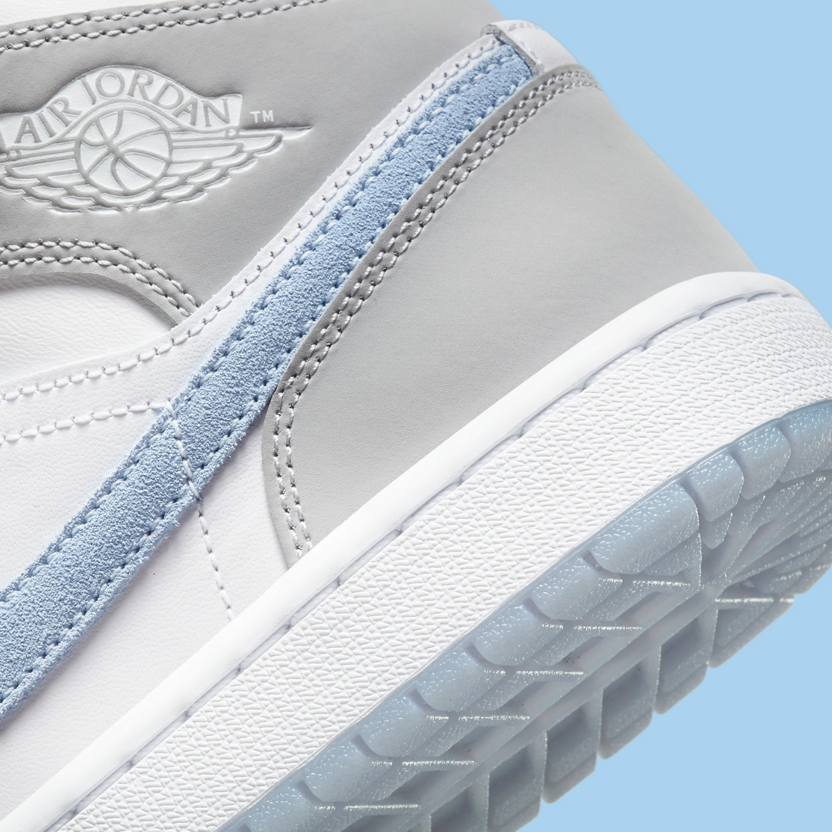 Air Jordan 1 Mid Wmns 'White Wolf Grey' | BQ6472-105 | McKickz