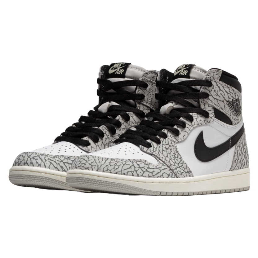 White nike air jordans deals