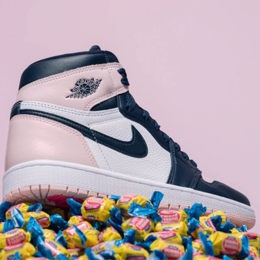 Air jordan 1 high rust pink hotsell