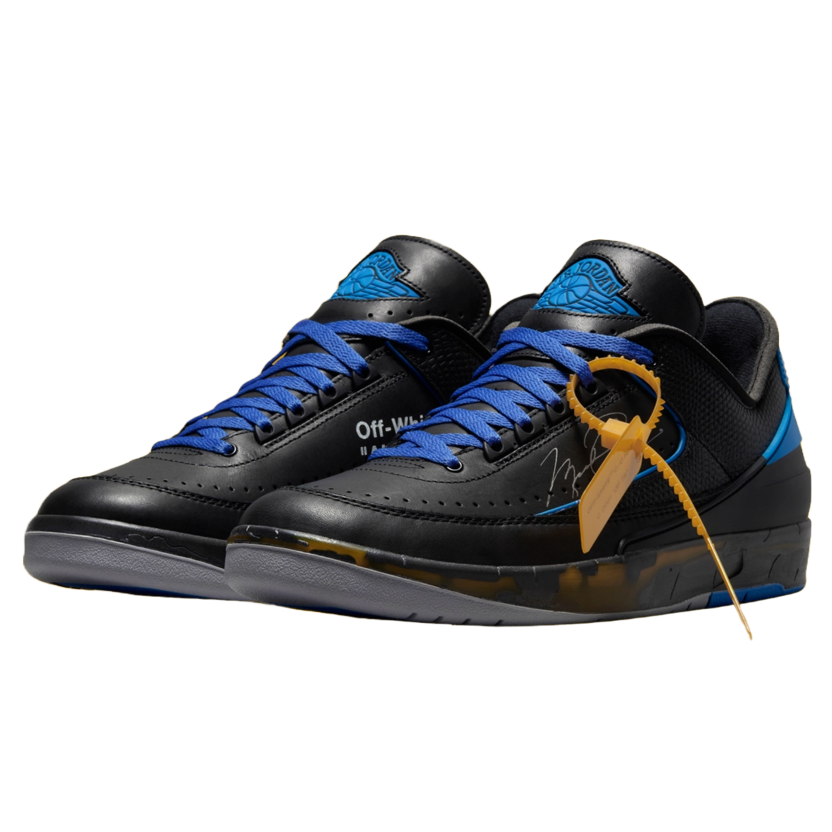 Air Jordan 2 Retro Low SP X Off White Black Varsity Royal