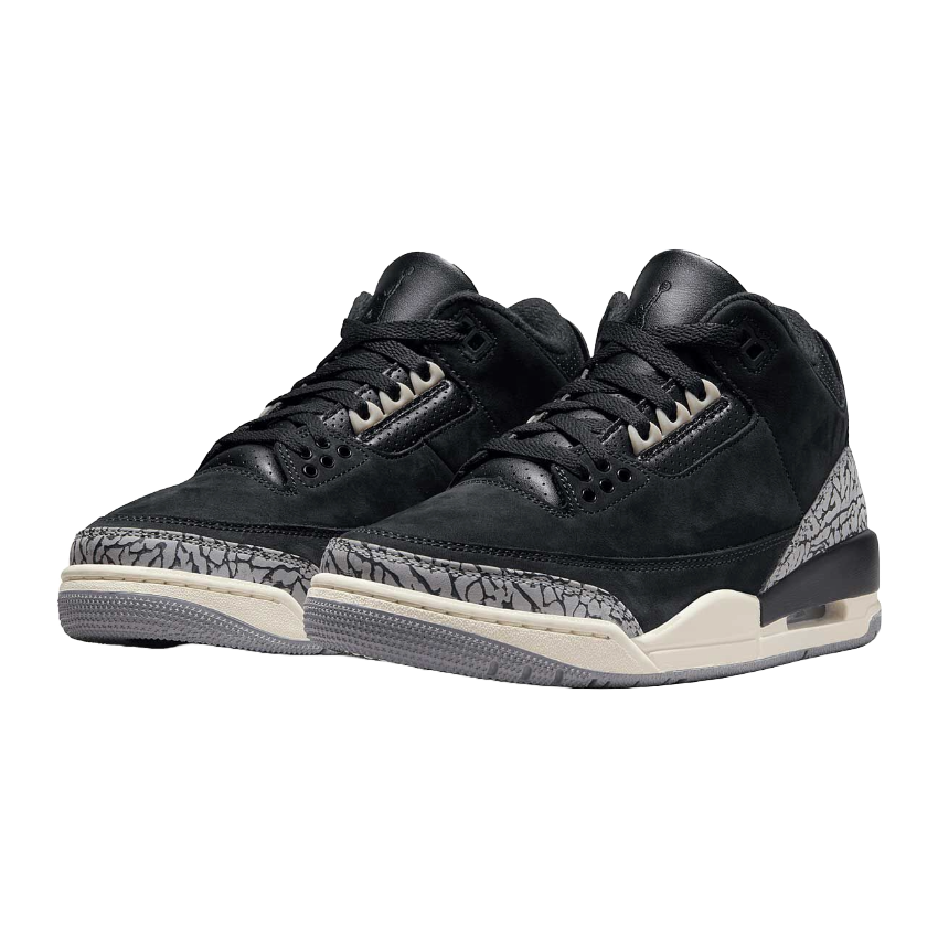 Jordan 3 grey sales suede